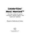 Celebrities' Most Wanted™ (eBook): The Top 10 Book of Lavish Lifestyles, Tabloid Tidbits, and Other Superstar Oddities